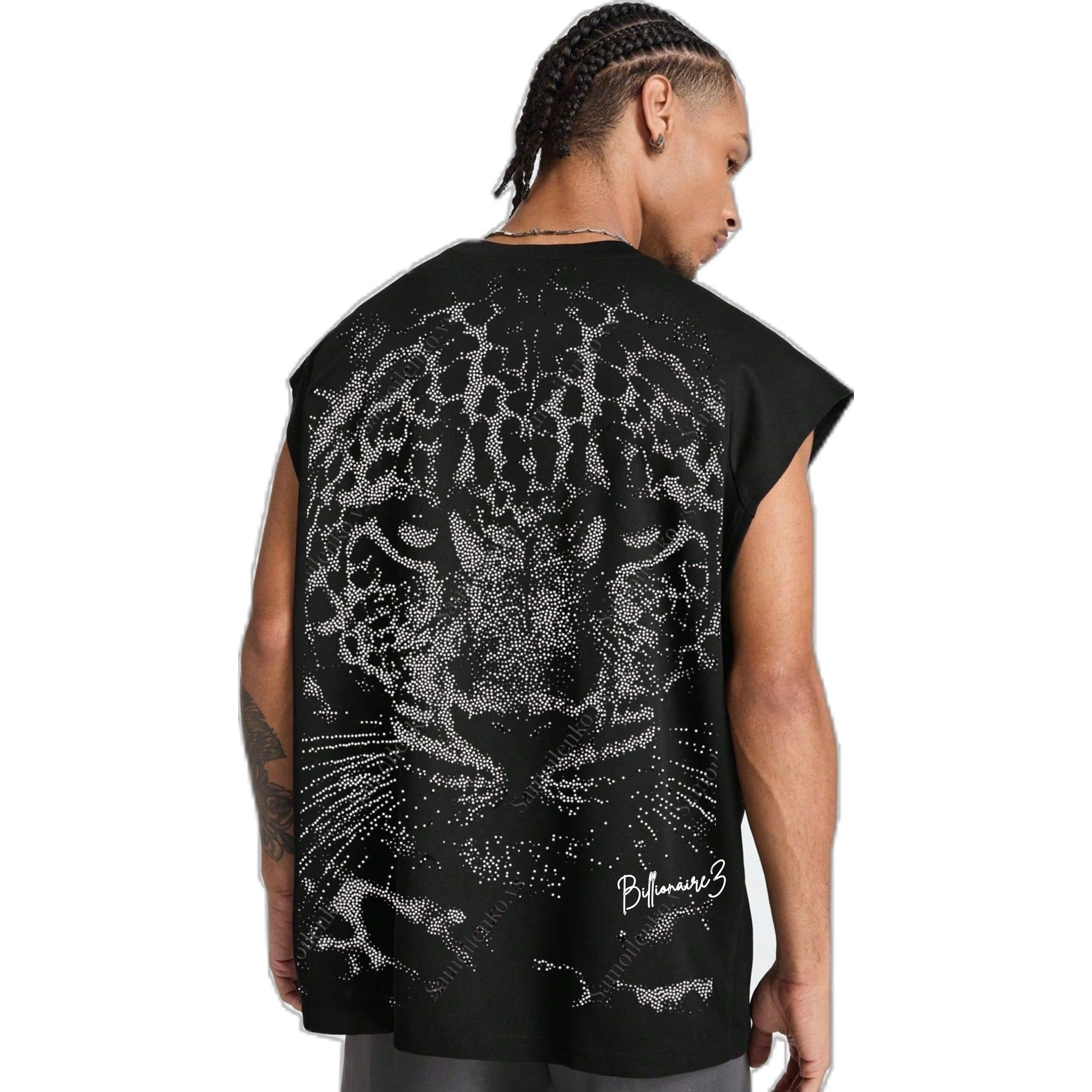 BillionaireZ Shadow Stare Sleeveless Tank