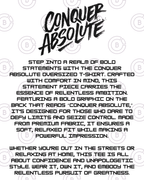 Conquer Absolute Oversized T-Shirt