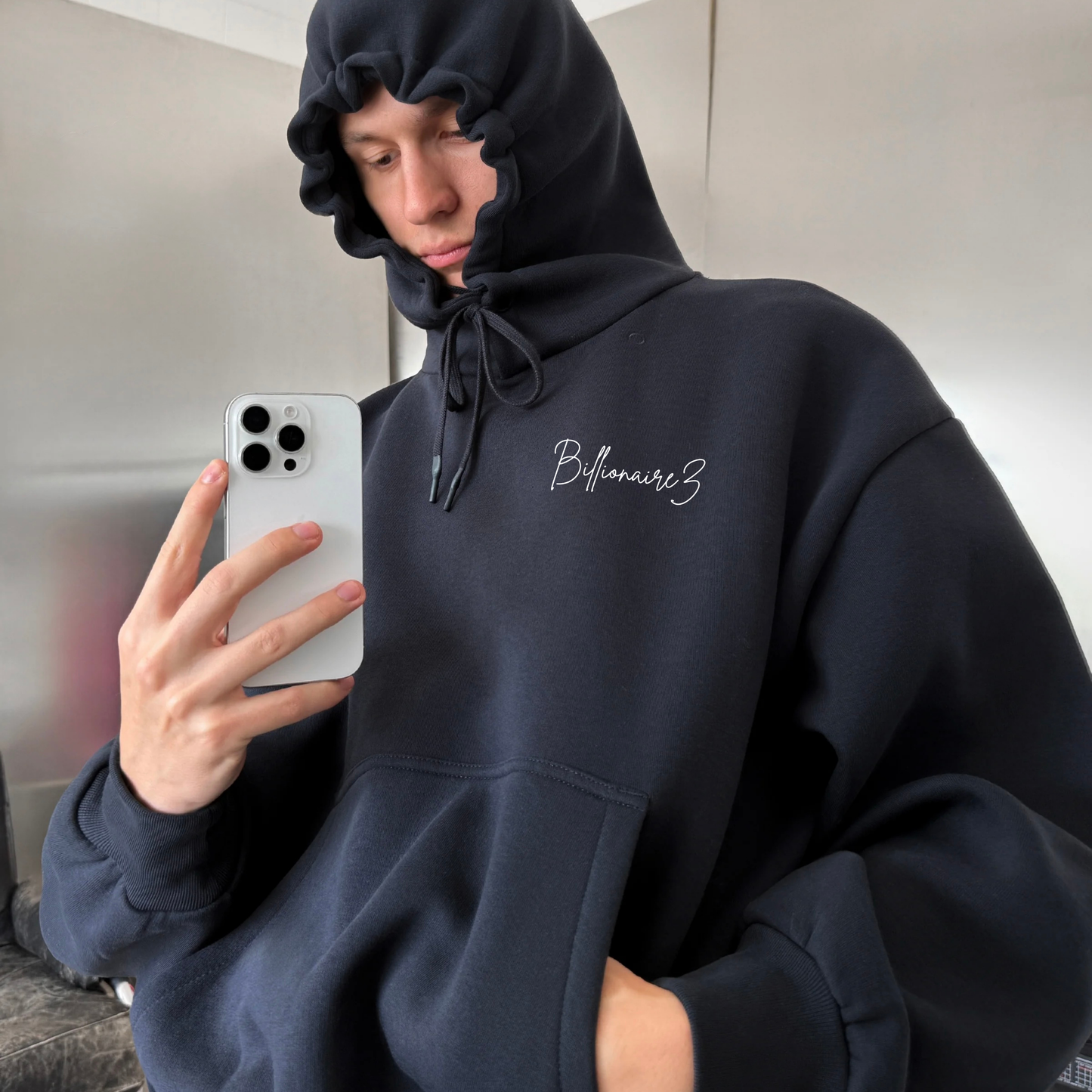 BillionaireZ® Signature Oversized Coord Set – Midnight