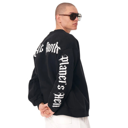 “Maybe This World is Other Planet’s Hell” Sweatshirt- Black