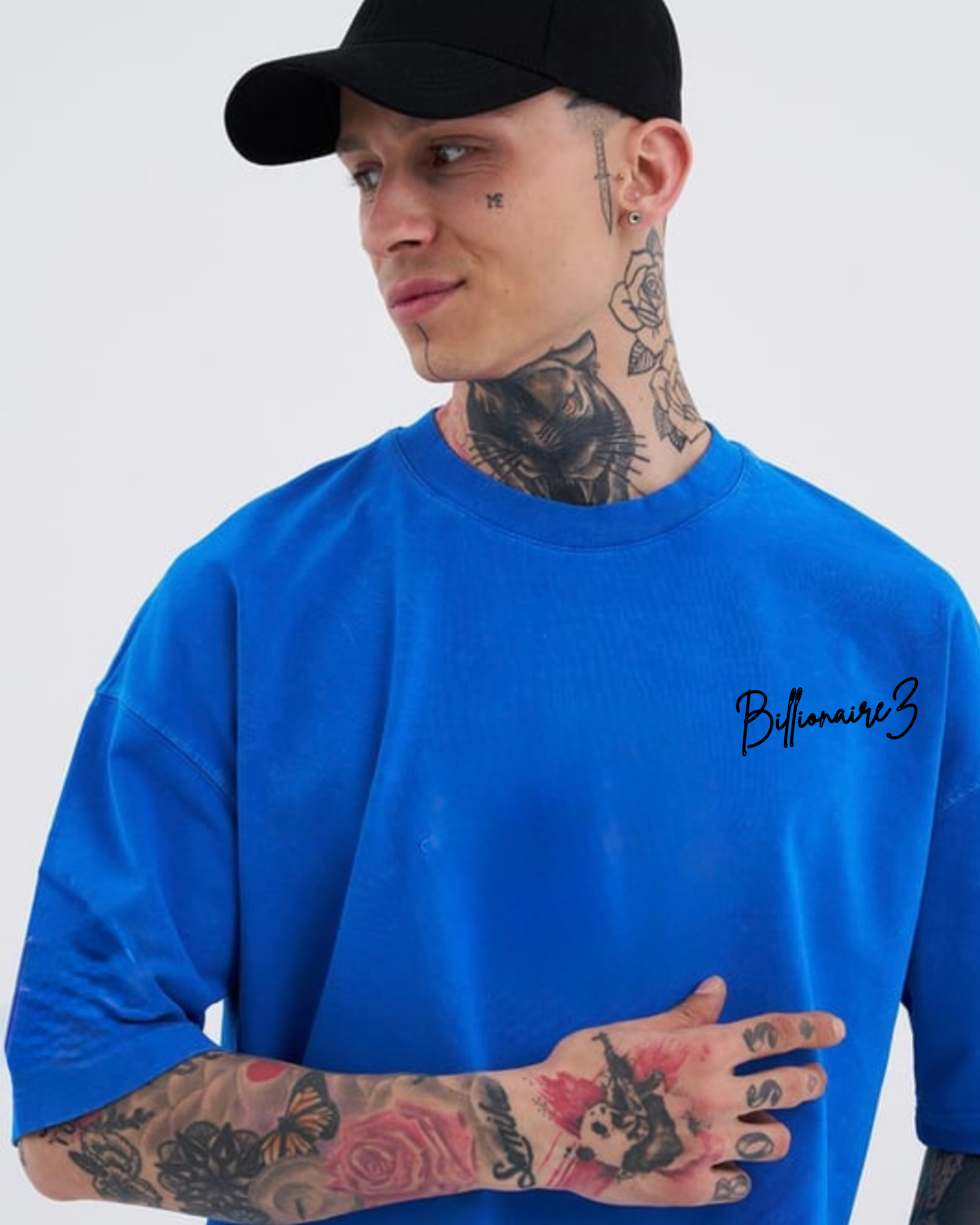 BillionaireZ “Royal Roar” Oversized T-Shirt