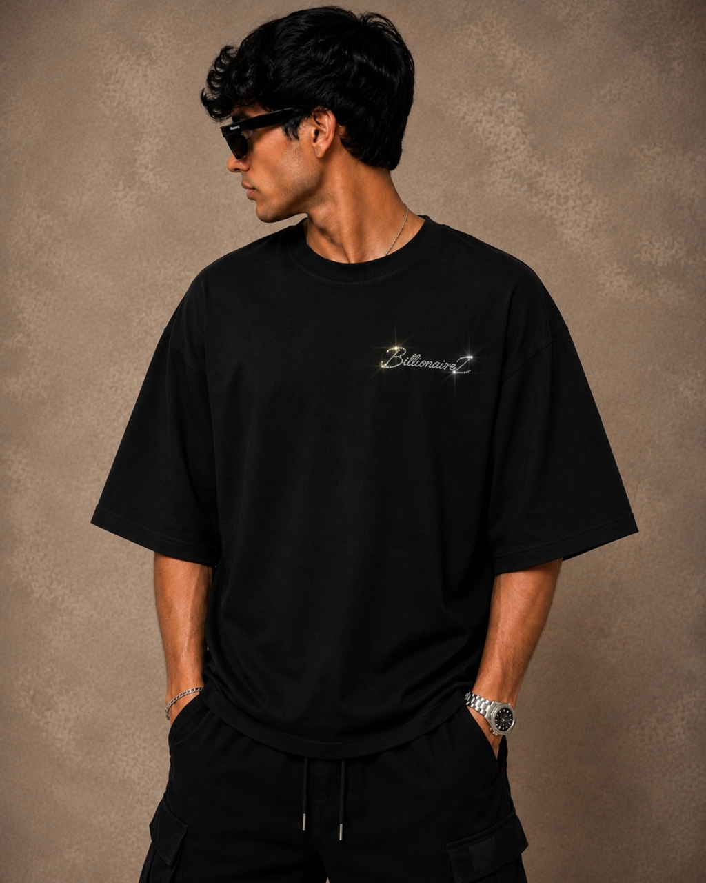 Criminal VVS Diamond Studded Tee