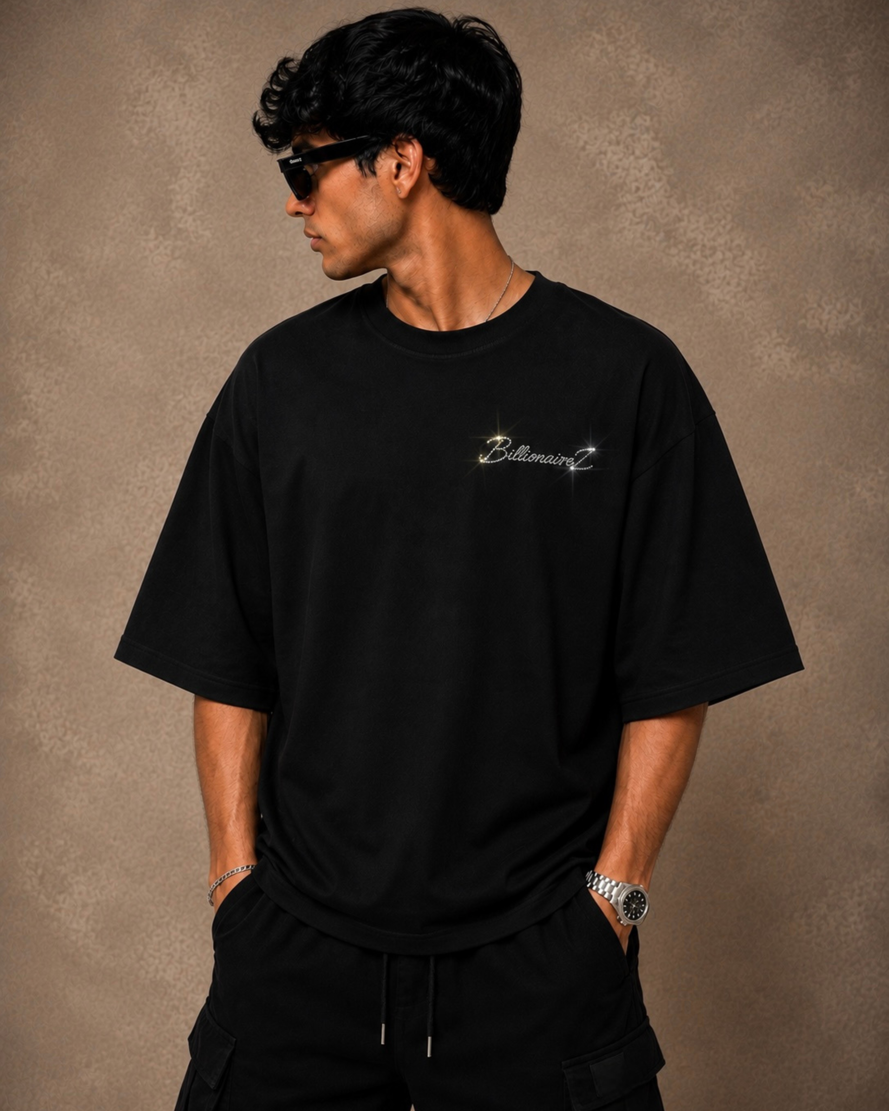 Criminal VVS Diamond Studded Tee