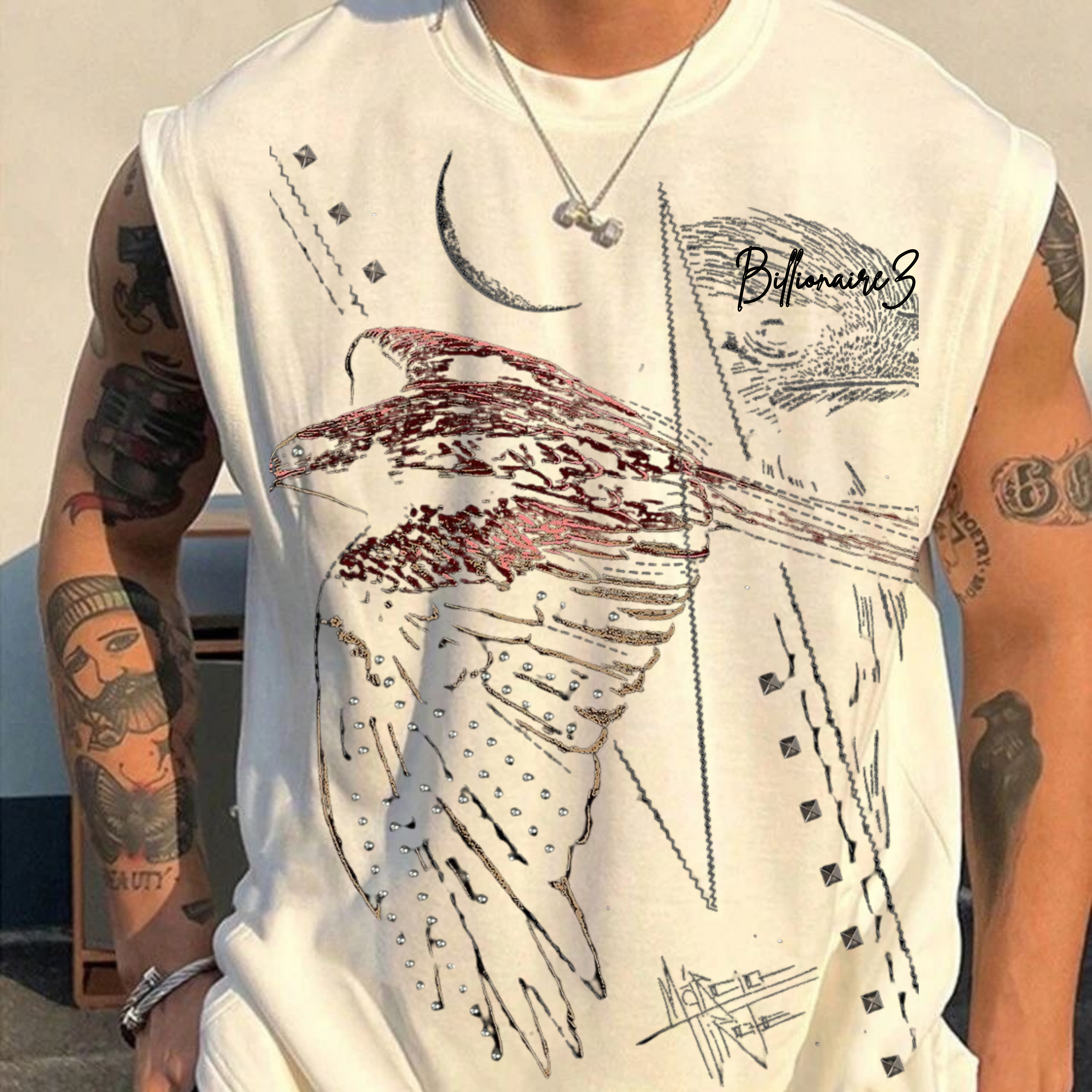 Silent Wings Tank – White Edition