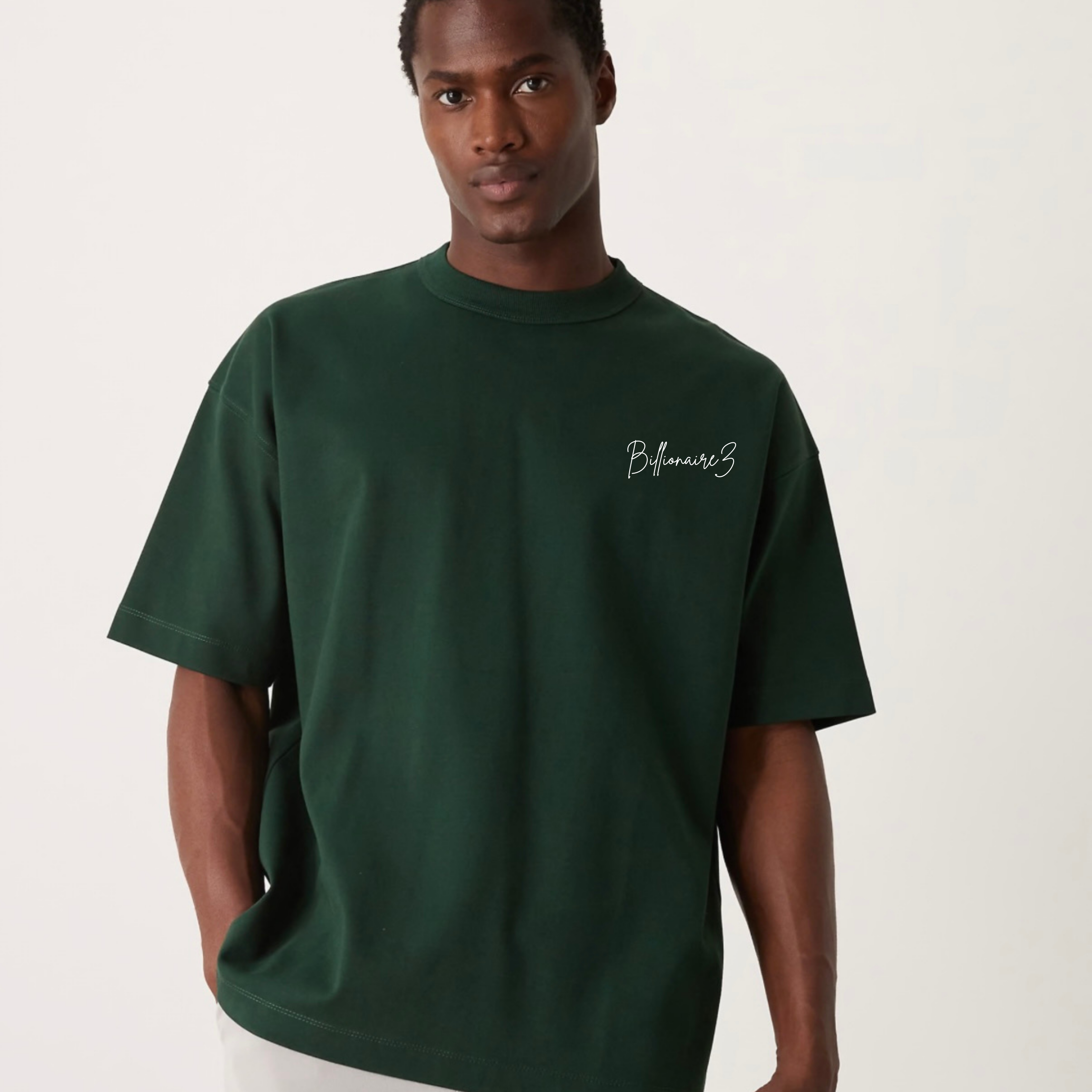 BillionaireZ Future Billionaire Forest Oversized Tee