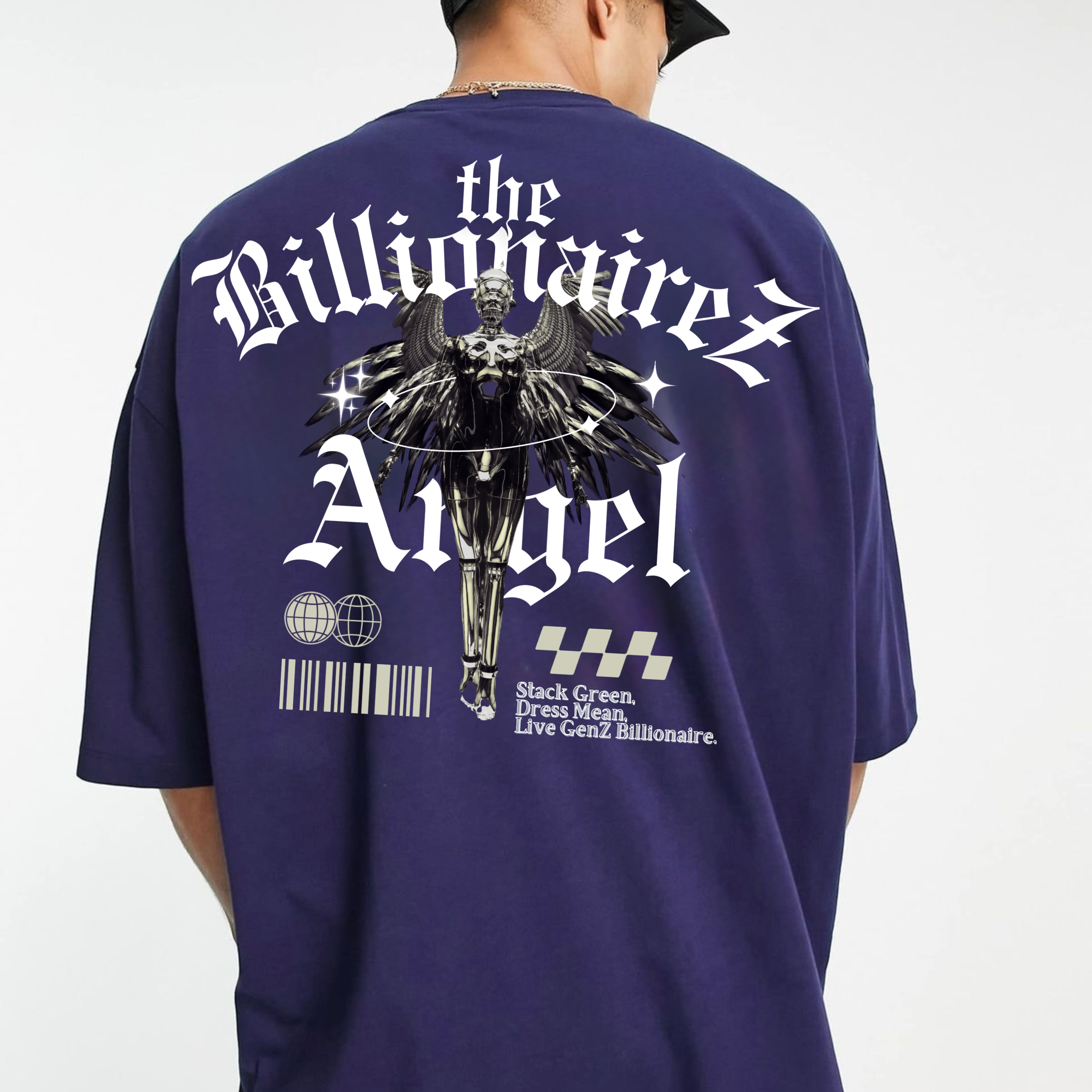 BillionaireZ ‘Ornate Prestige’ Oversized T-Shirt