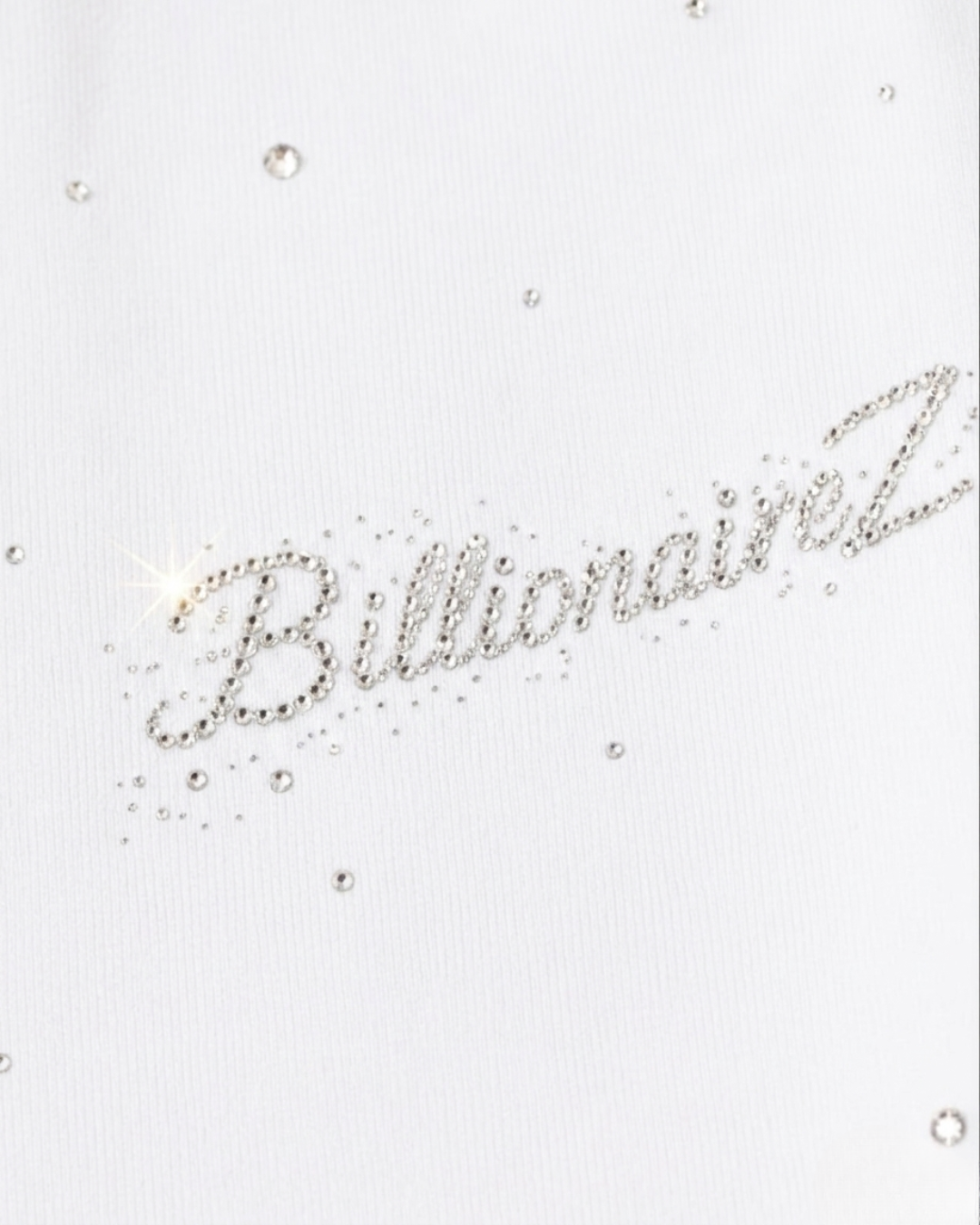 VVS Diamond Studded RR Wide-Leg Pants