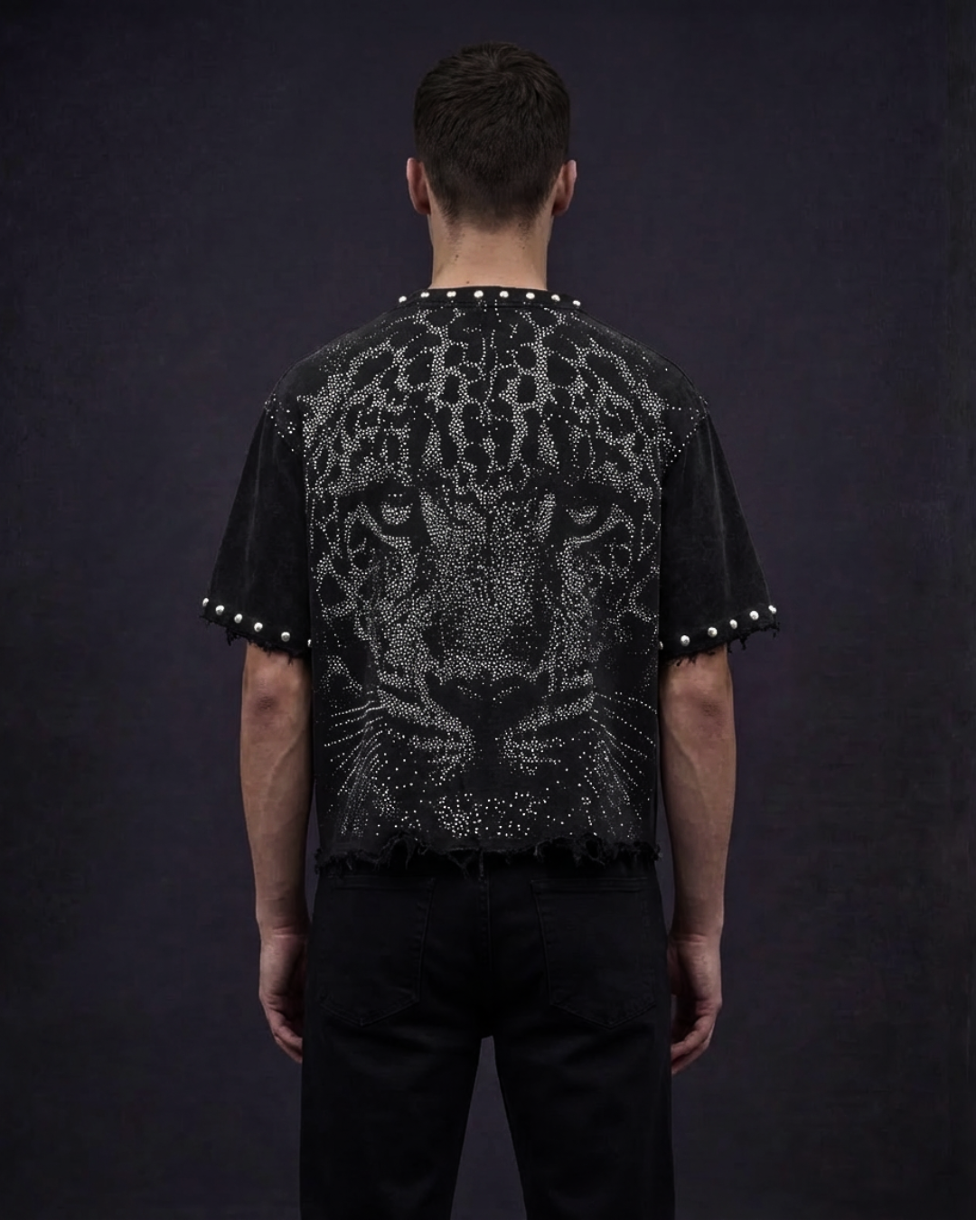 Shadow Stare Studded Tee