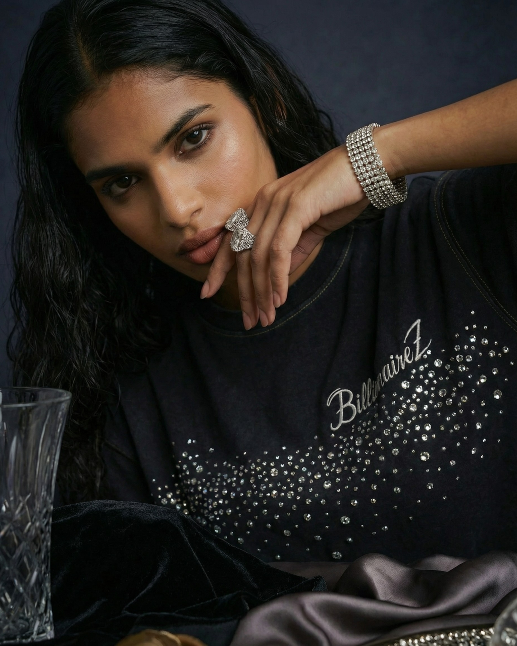 BillionaireZ Starlight Cutout Tee