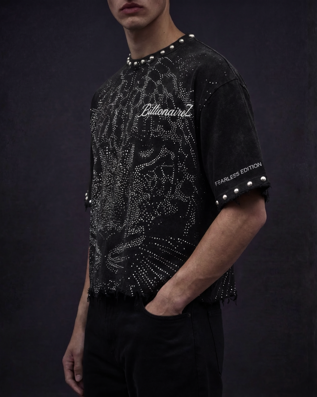 Shadow Stare Studded Tee