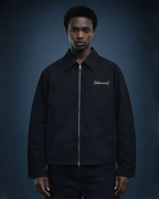 BillionaireZ Noir Authority Zip Jacket