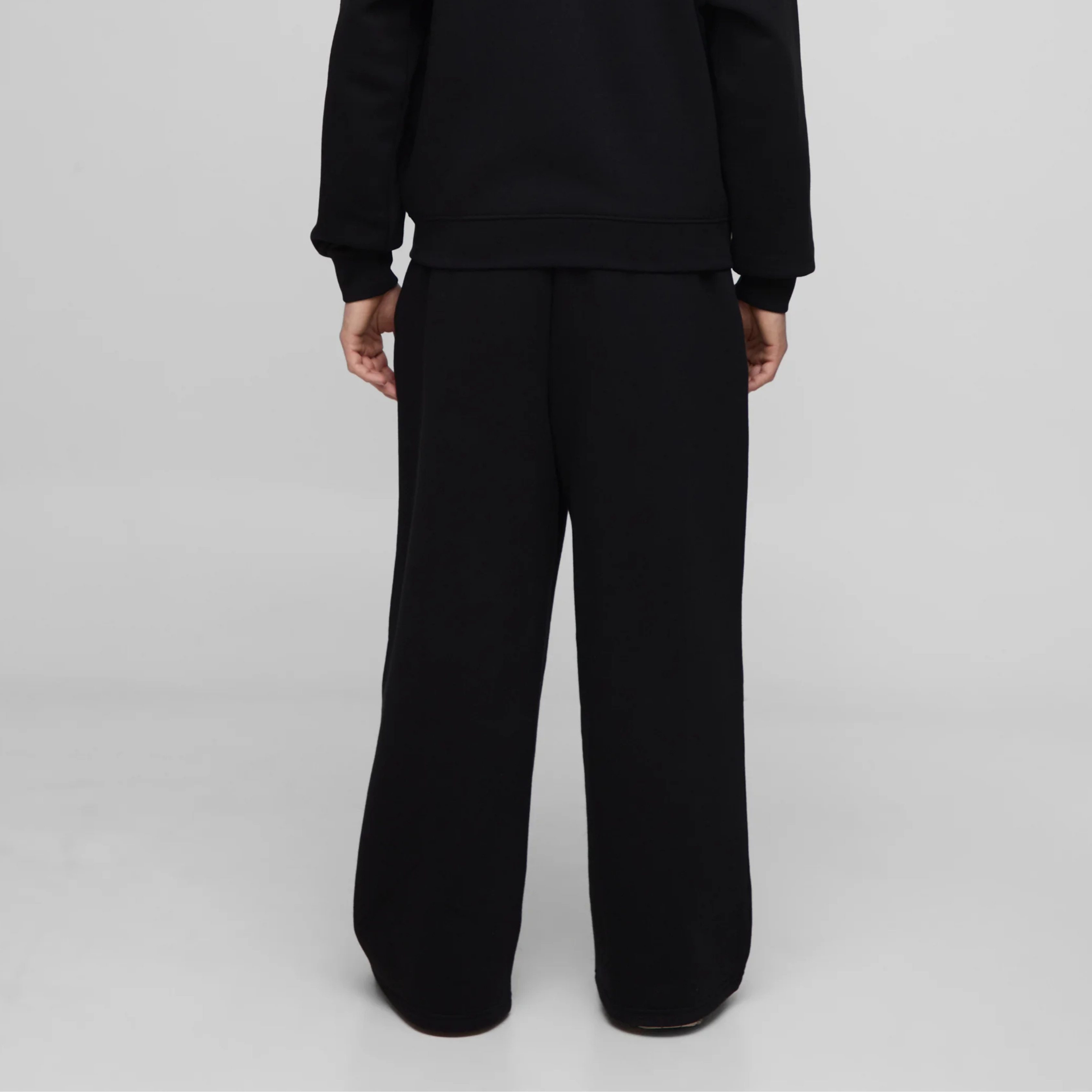 BillionaireZ® Signature Zipper Oversized Coord Set – Jet Black