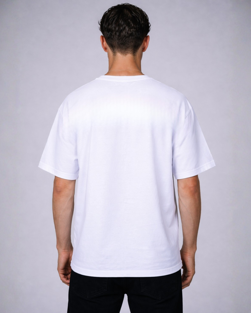 Ivory Form Oversized Tee