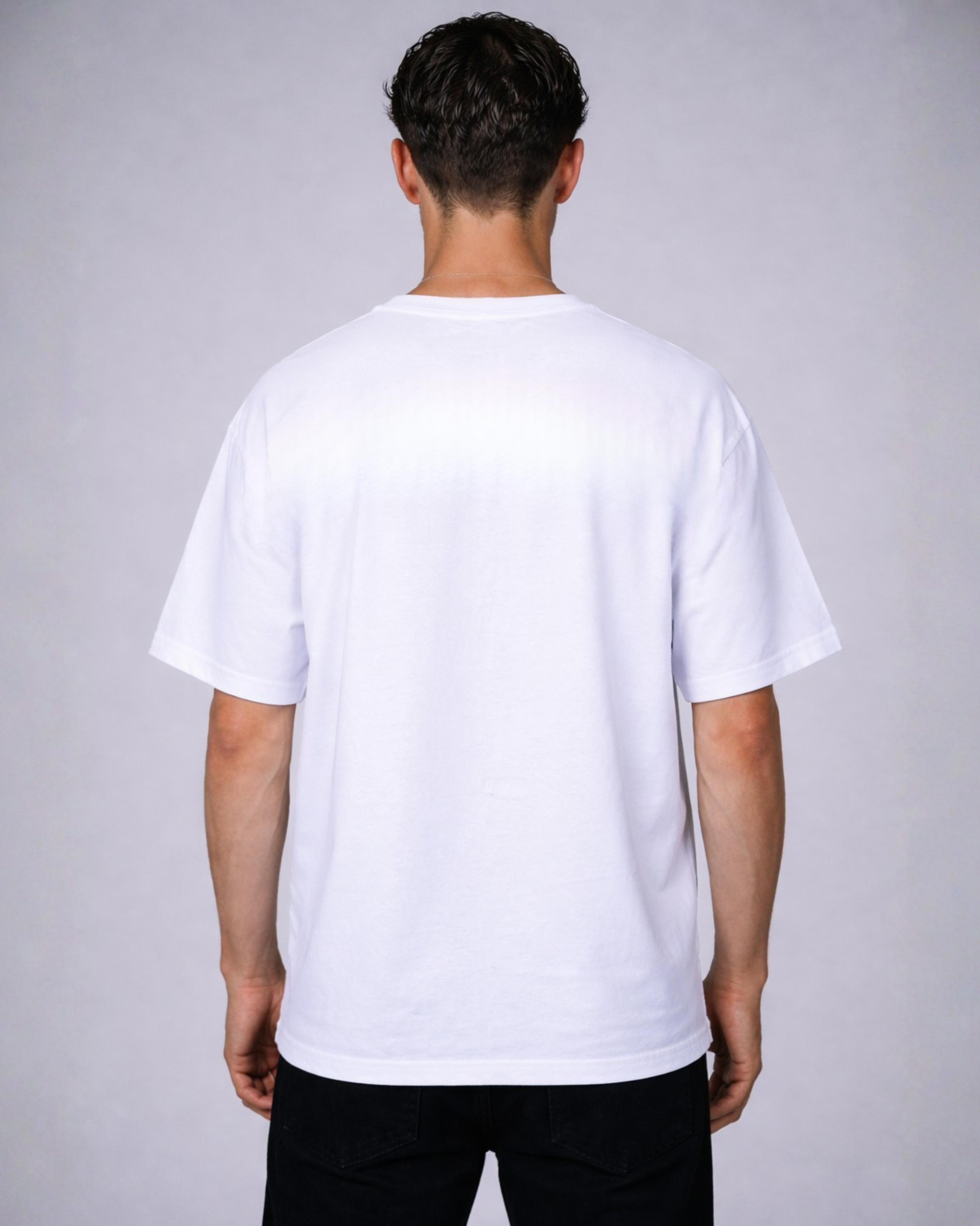 Ivory Form Oversized Tee