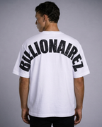 Ivory Form Oversized Tee Back Emblem