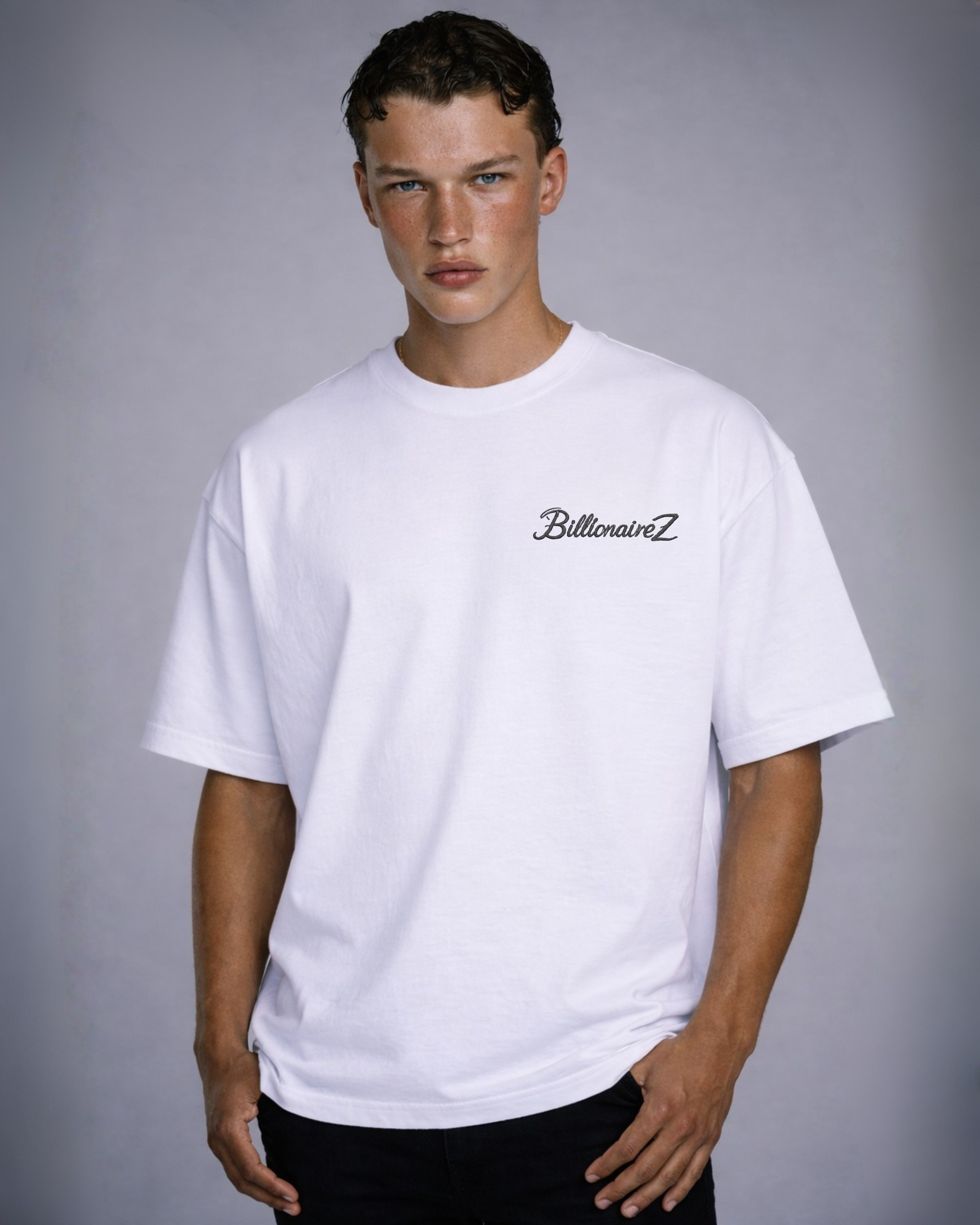 Ivory Form Oversized Tee
