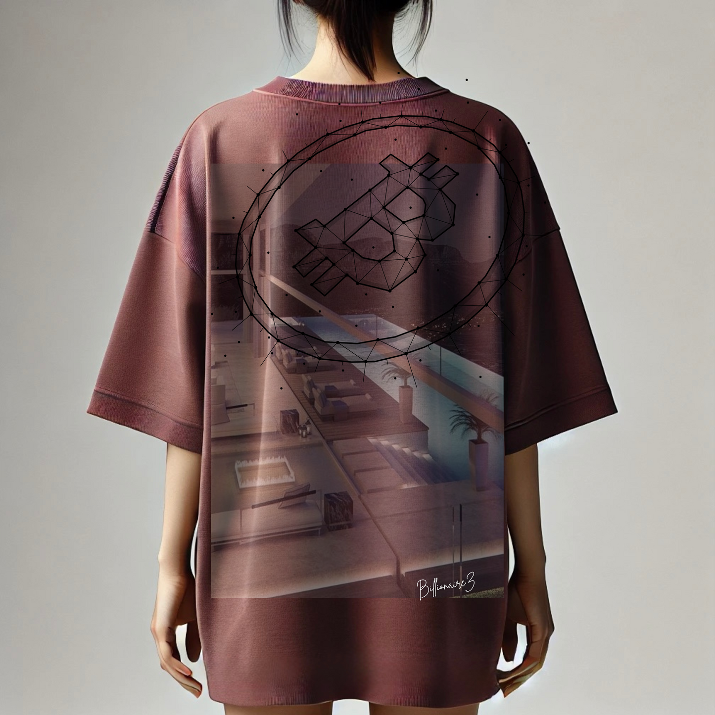 Billionairez “Luxe Vision” Oversized Tee