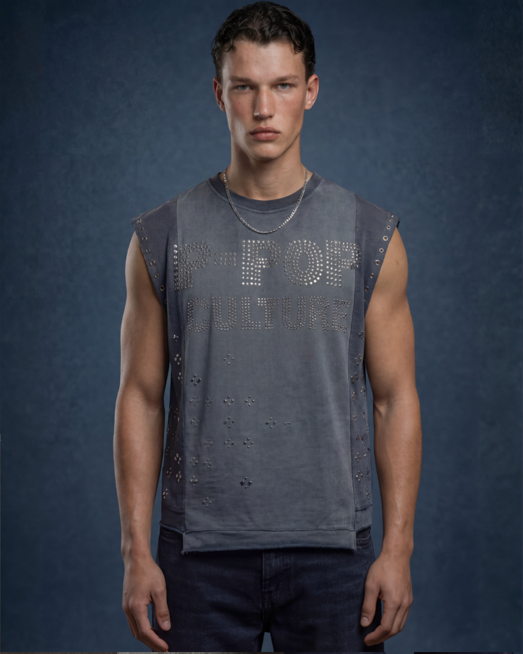 P-POP Culture Stud Tank