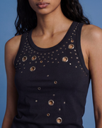 Midnight Armor Studded Tank