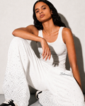 VVS Diamond Studded RR Wide-Leg Pants