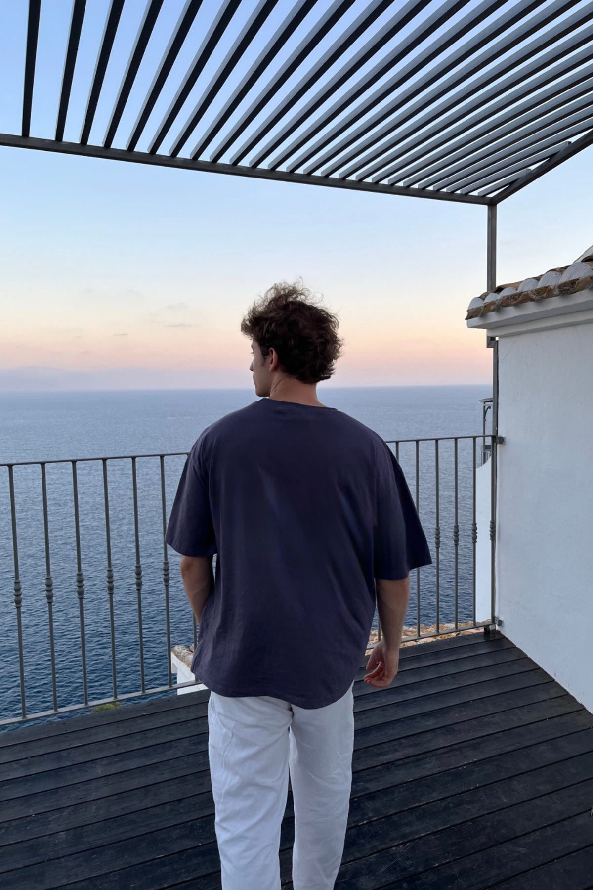 BillionaireZ Signature Oversized Tee – Midnight Blue