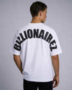 Ivory Form Oversized Tee Back Emblem