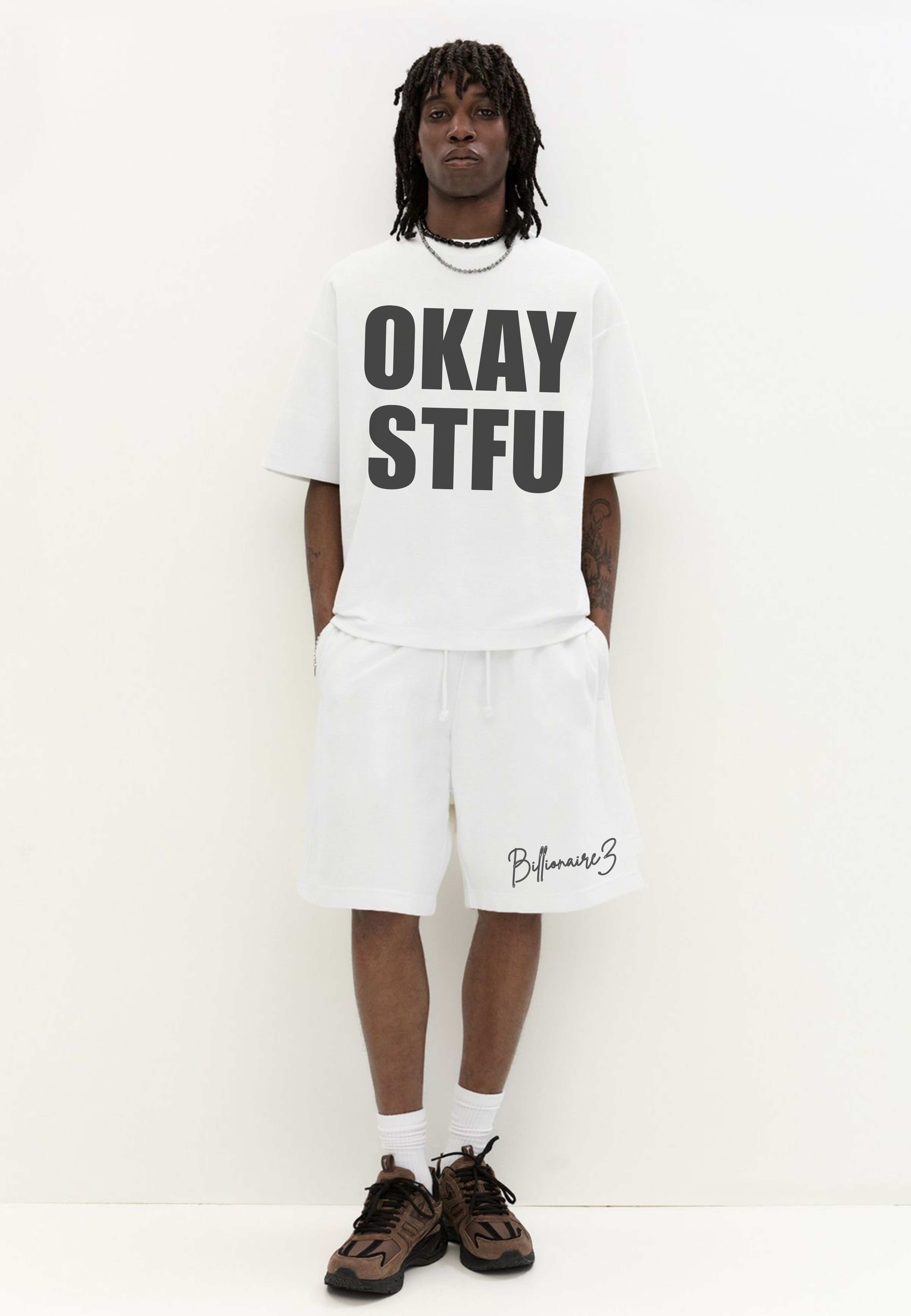 “OKAY STFU x AP Dhillon Inspired”  – BillionaireZ Luxe Coord Set