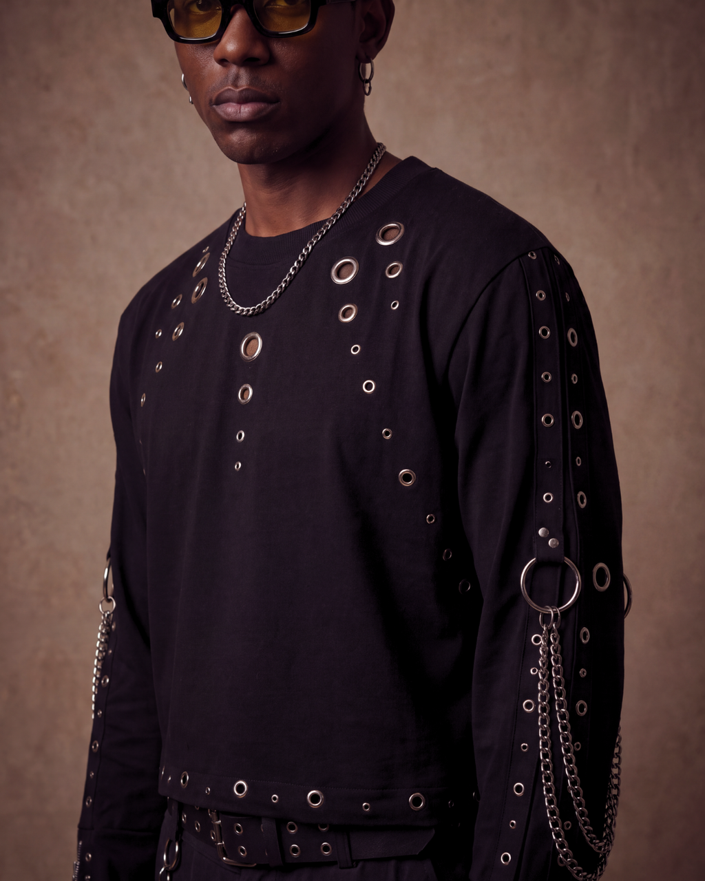 Chrome Ritual Flared Sleeve Tee
