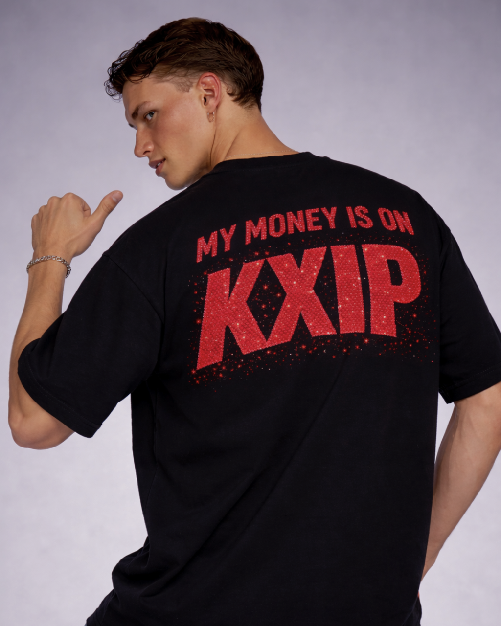 BillionaireZ Exclusive “KXIP Bet” Rhinestone Tee