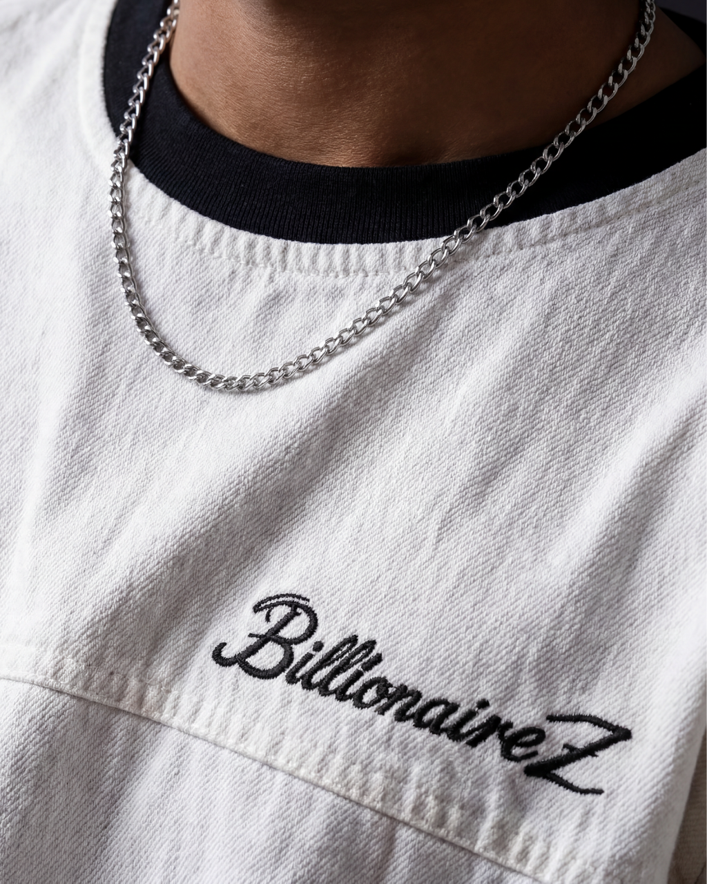BillionaireZ Ivory Denim Tee
