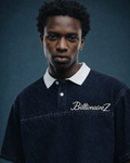 BillionaireZ Signature Denim Polo Tee