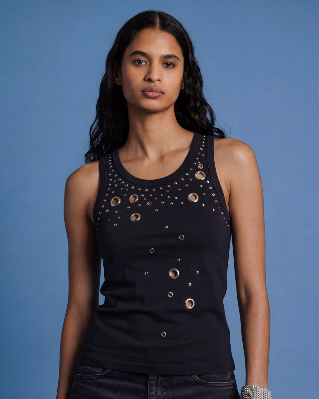 Midnight Armor Studded Tank