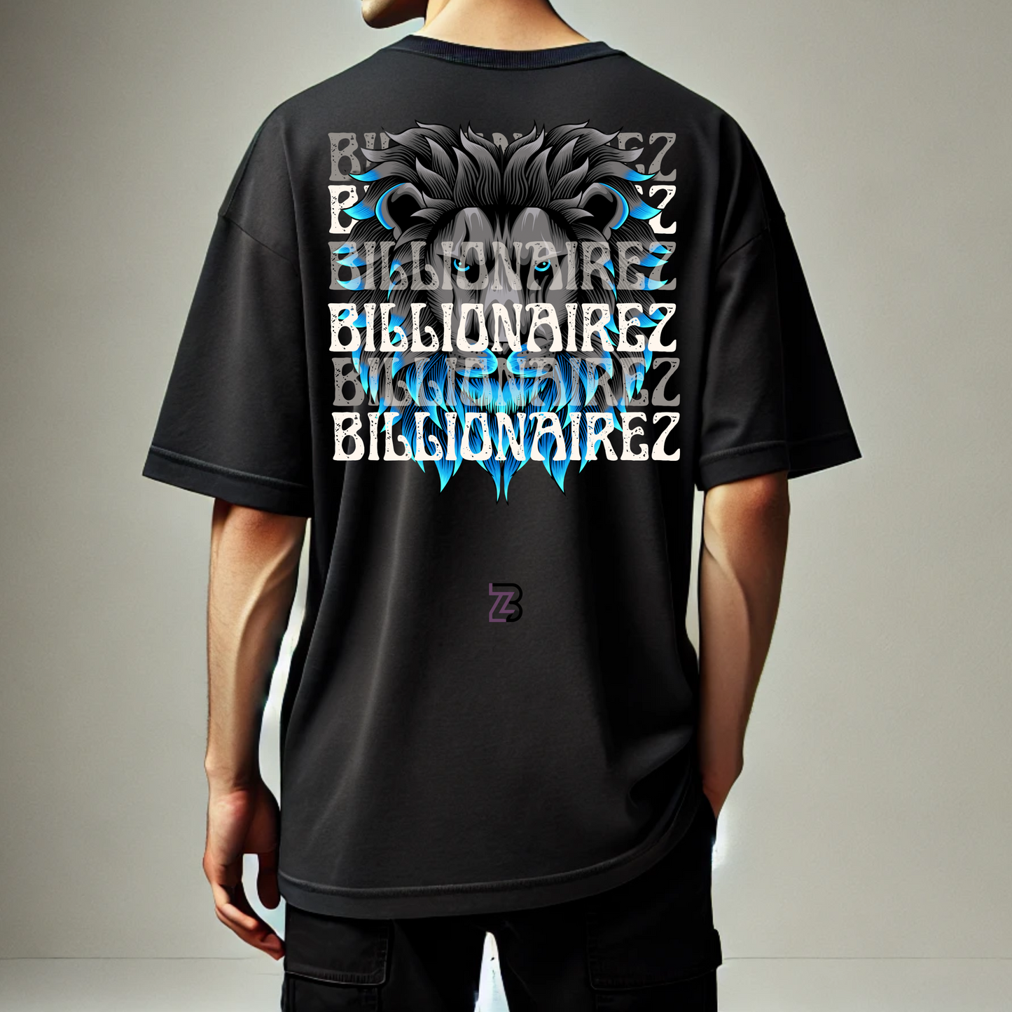 BillionaireZ ‘Great Wave’ Oversized T-Shirt