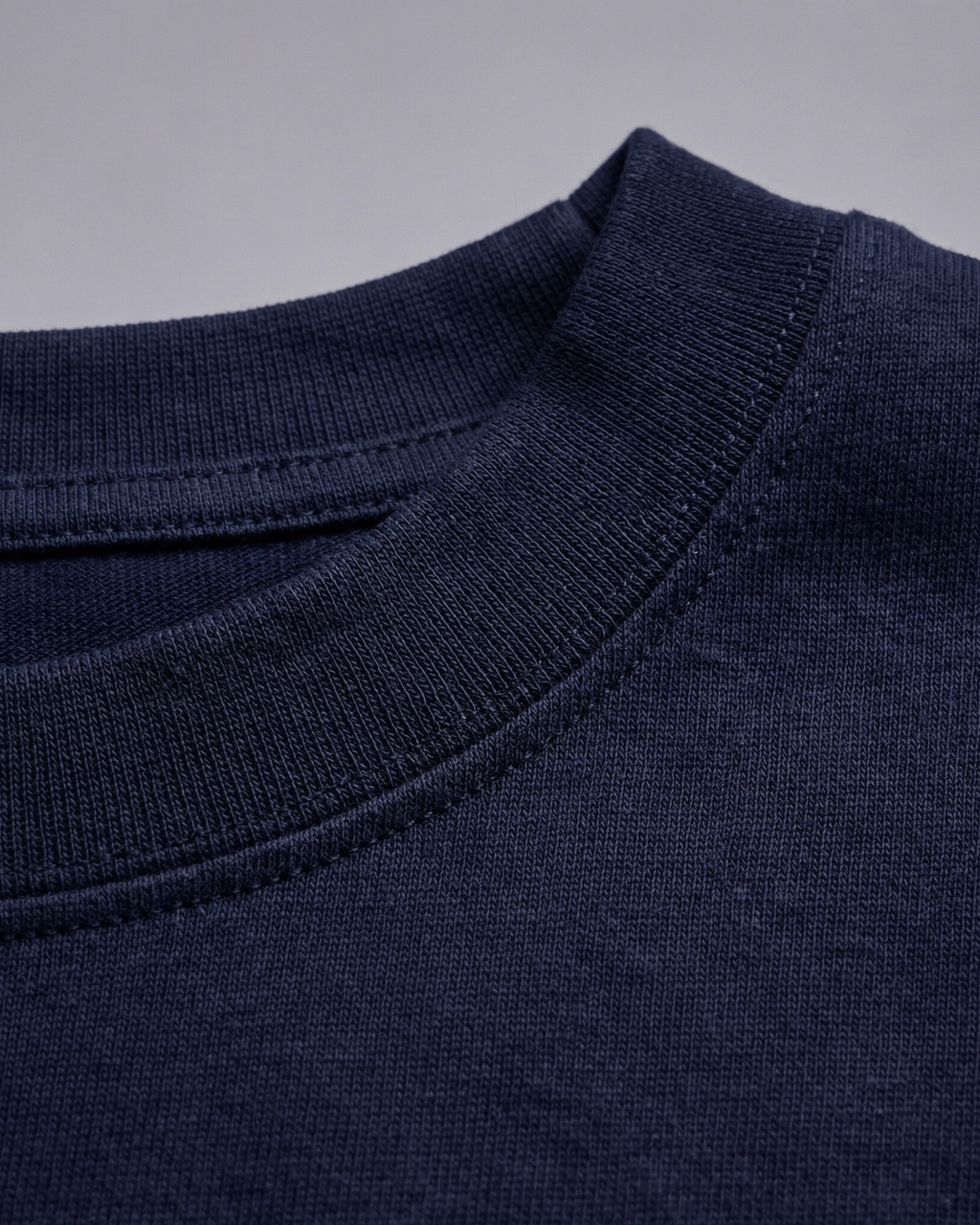 Abyss Navy Oversized Tee Back Emblem