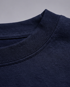 Abyss Navy Oversized Tee Back Emblem