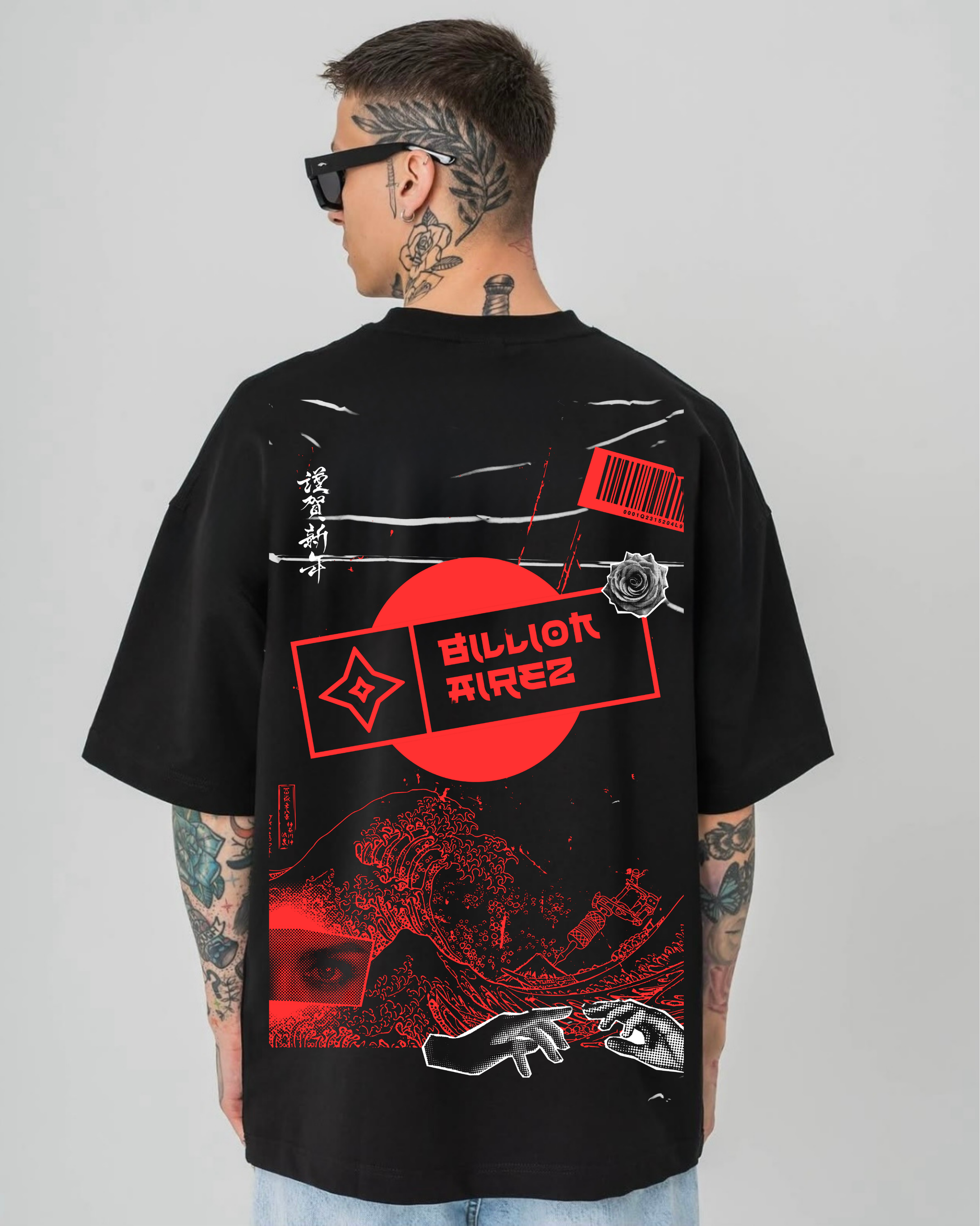 BillionaireZ Red Wave Tee