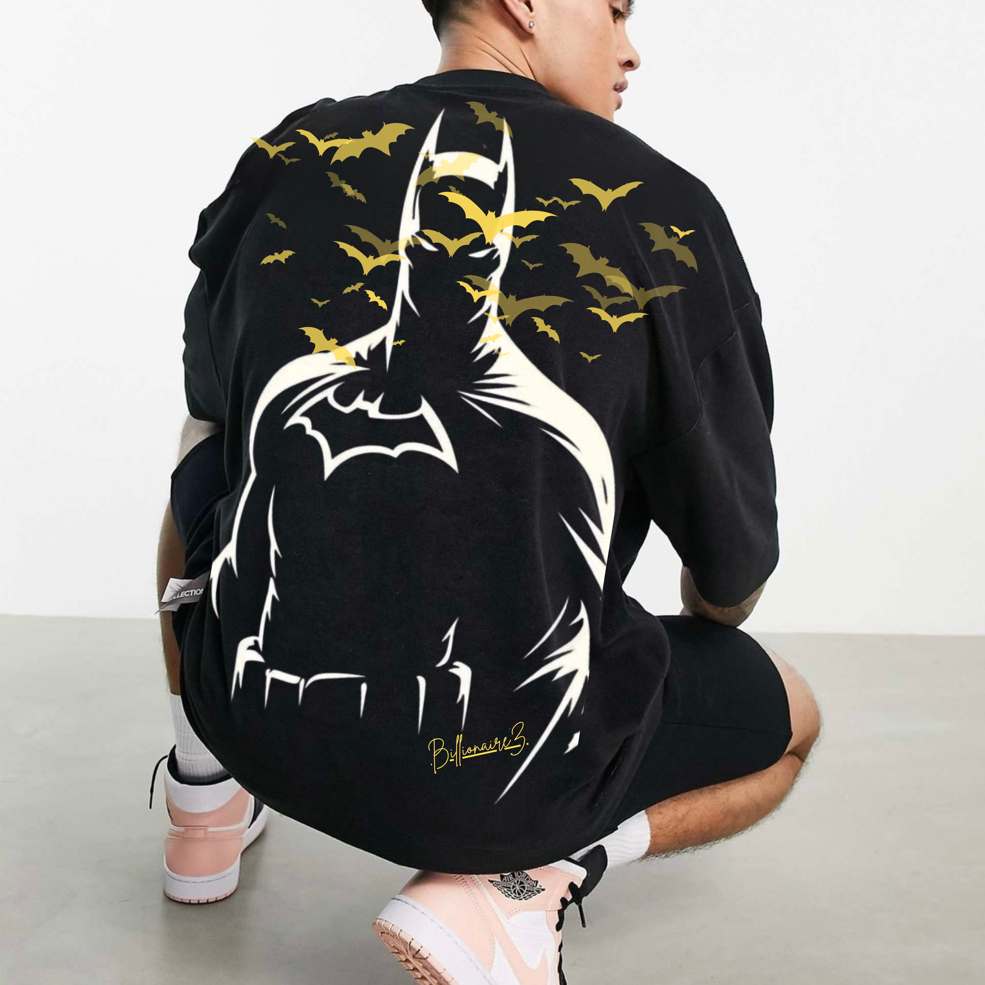 BillionaireZ “Dark Knight Batman” Oversized Tee