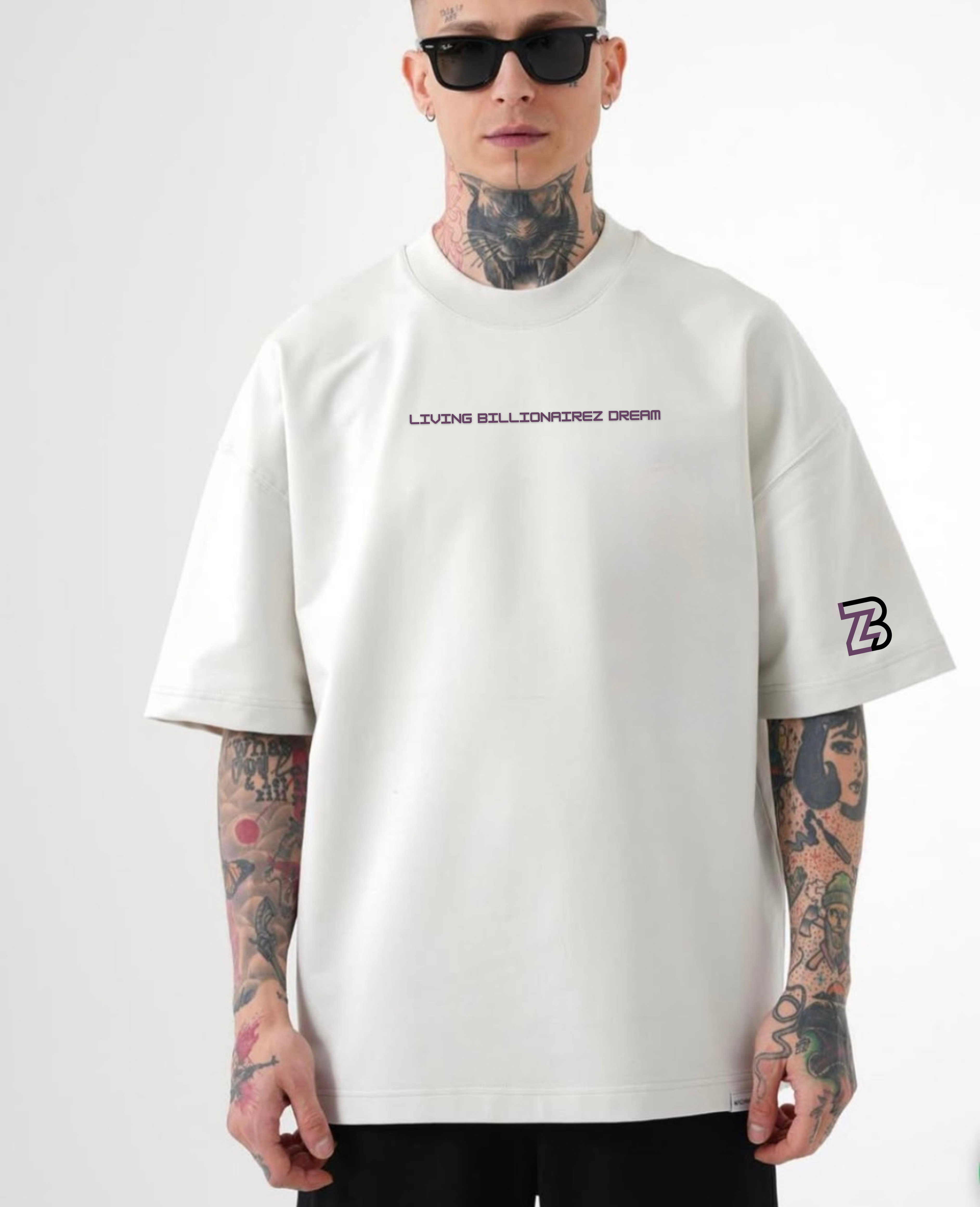 BillionaireZ Rich Rule Oversized Tee
