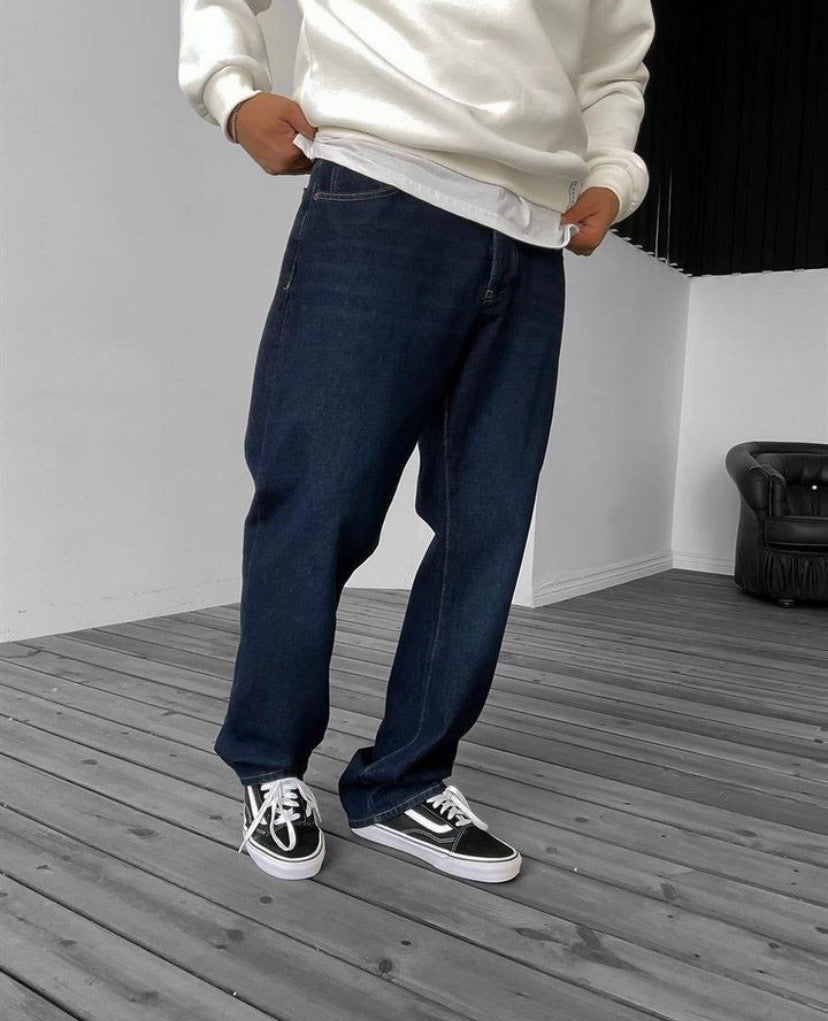 BillionaireZ Midnight Indigo Straight-Fit Jeans