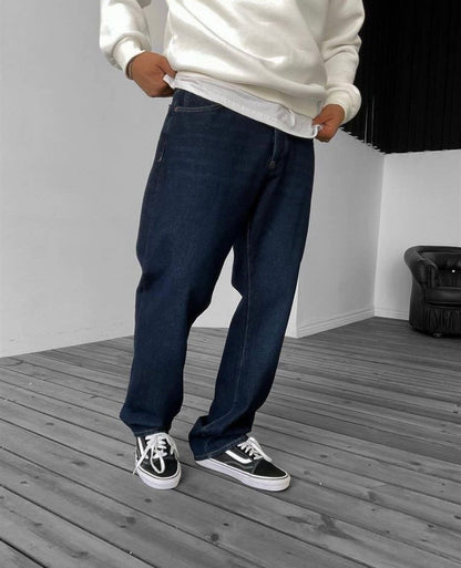 BillionaireZ Midnight Indigo Straight-Fit Jeans