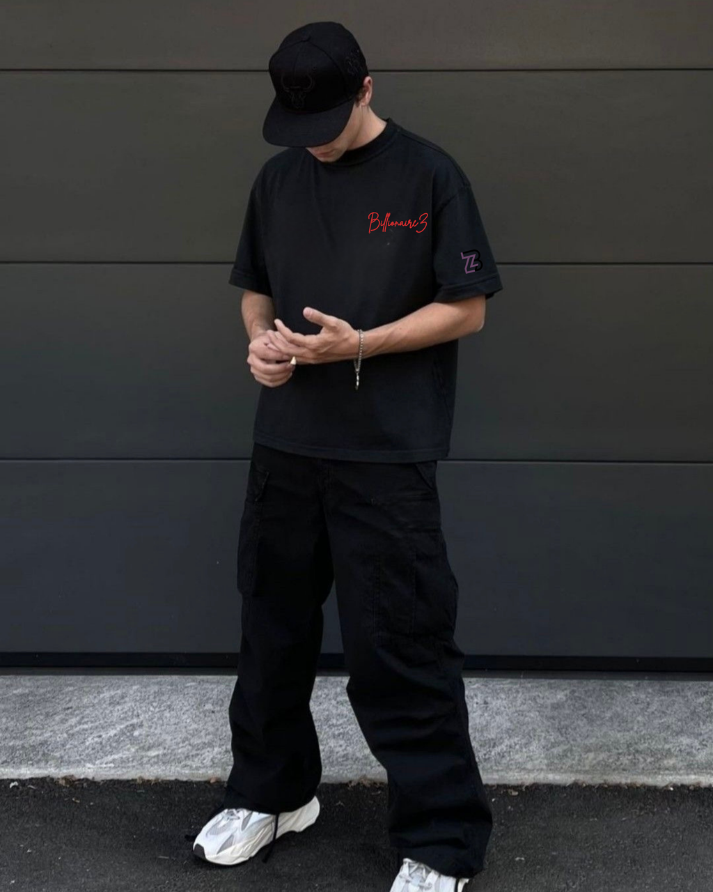 BillionaireZ “Butterfly & Rose” T-shirt