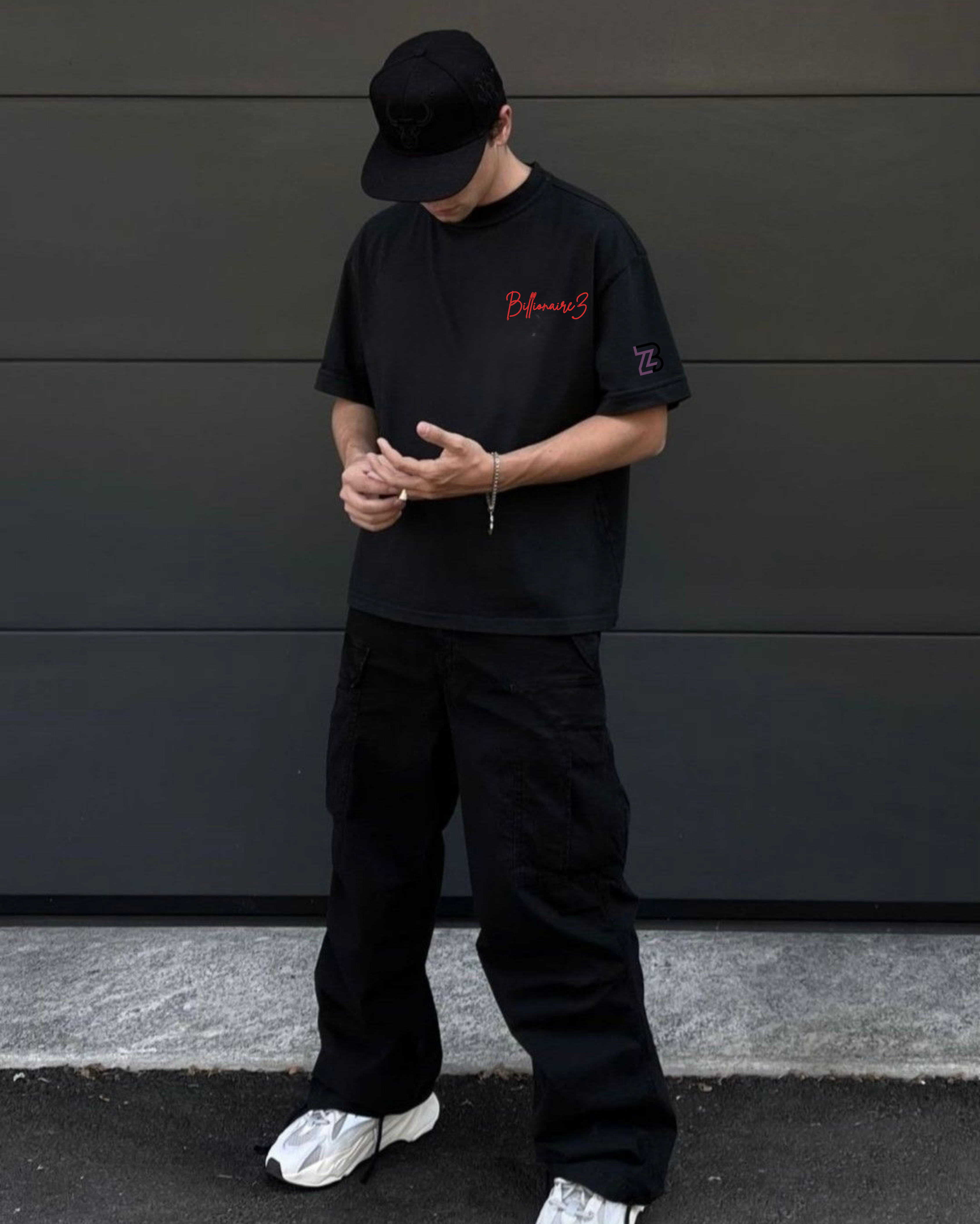 BillionaireZ “Butterfly & Rose” T-shirt