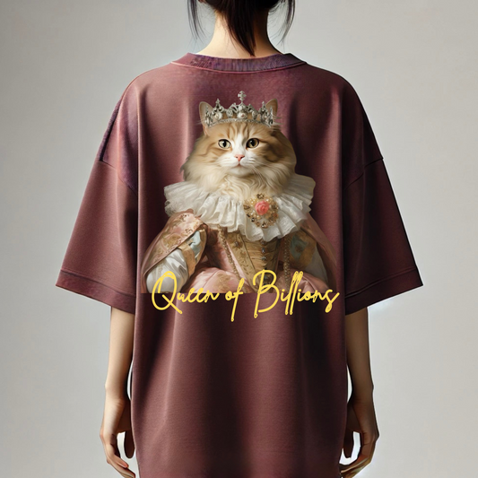 BillionaireZ “Queen Of Billions” Oversized Tee