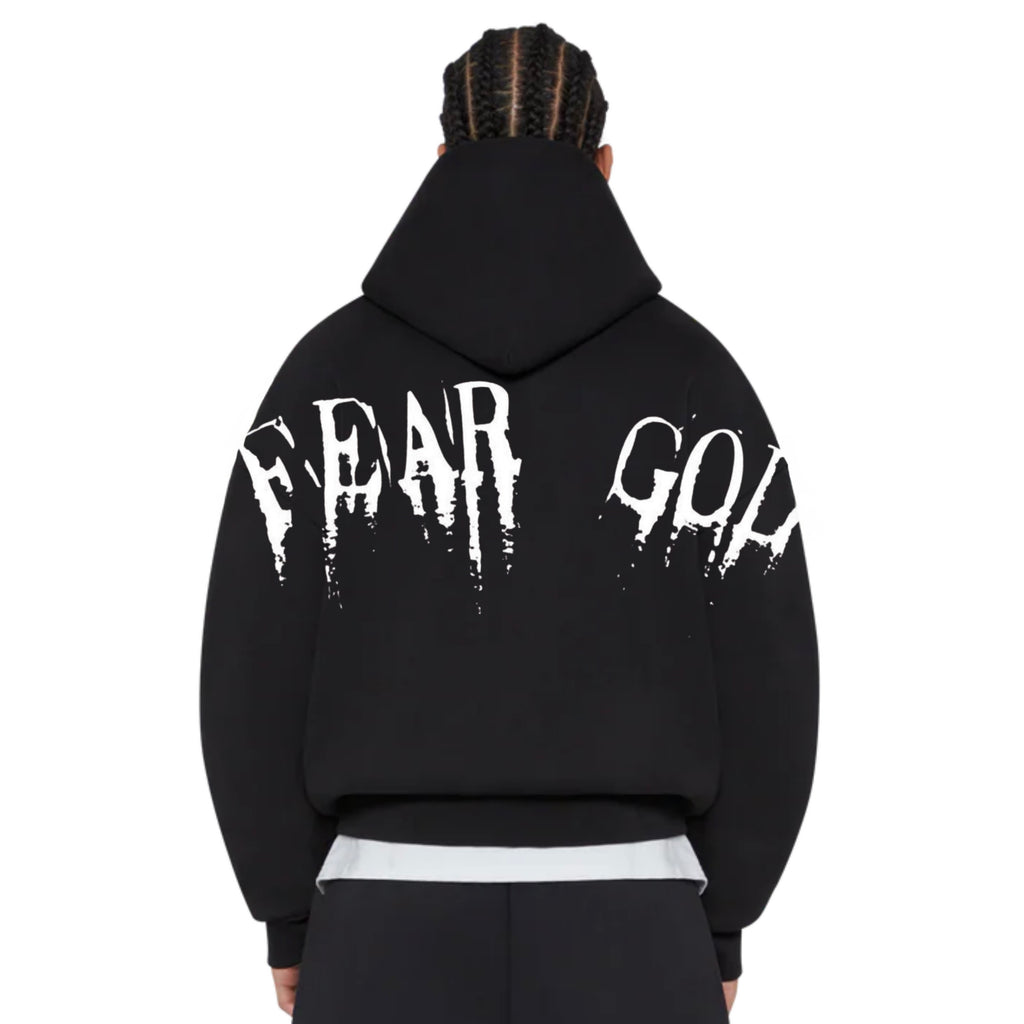 GODSPEED WEB HOODIE – BLACK