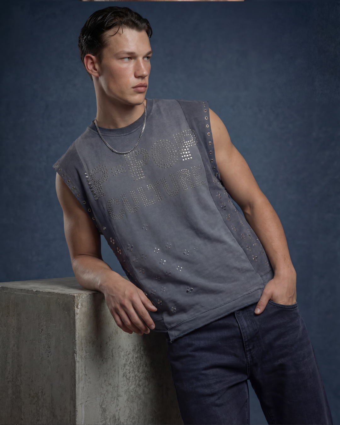P-POP Culture Stud Tank