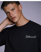 Noir Form Oversized Tee Back Emblem