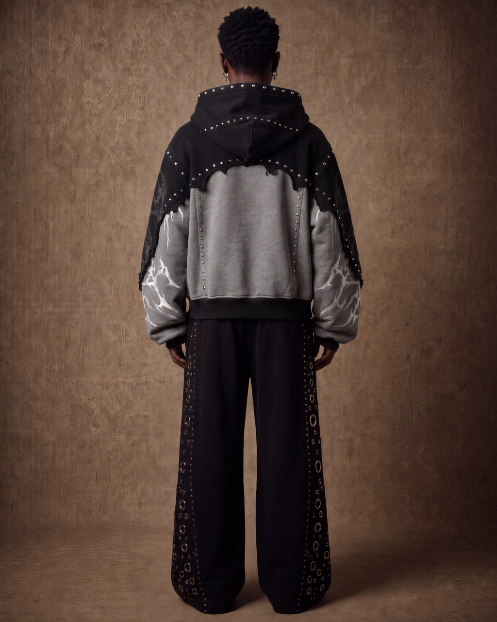 BillionaireZ Riftborn Studded Hoodie