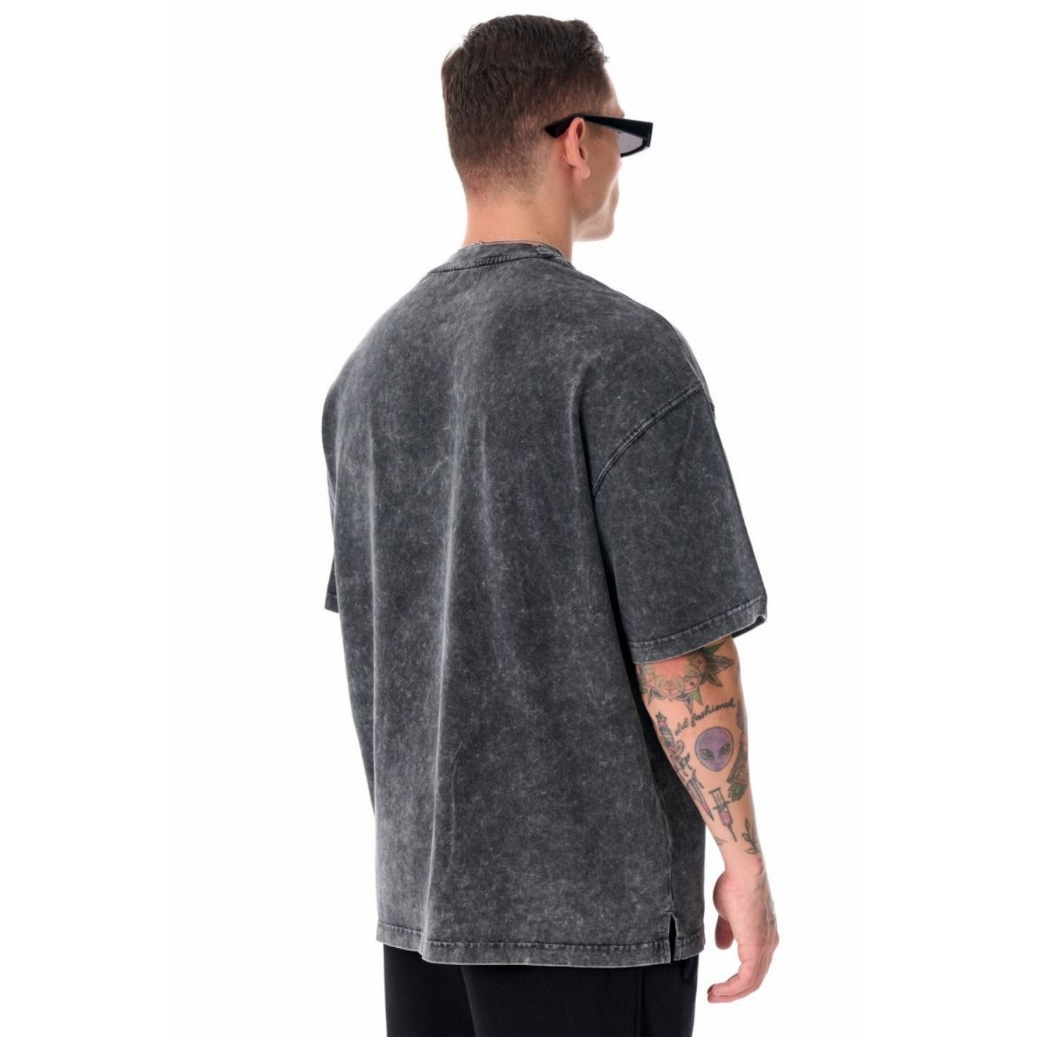 BillionaireZ Eclipse Oversized Tee (Acid Washed)