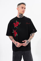 BillionaireZ Venom Bloom Oversized Tee
