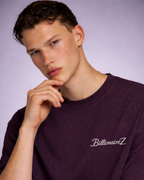 Wine Plum Oversized Tee